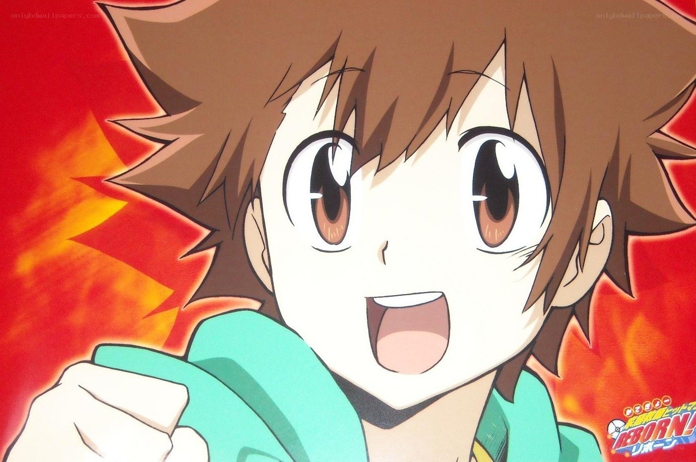 anime character with excited expression