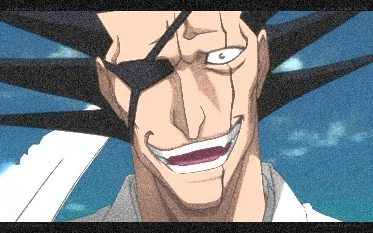 anime character with eye patch