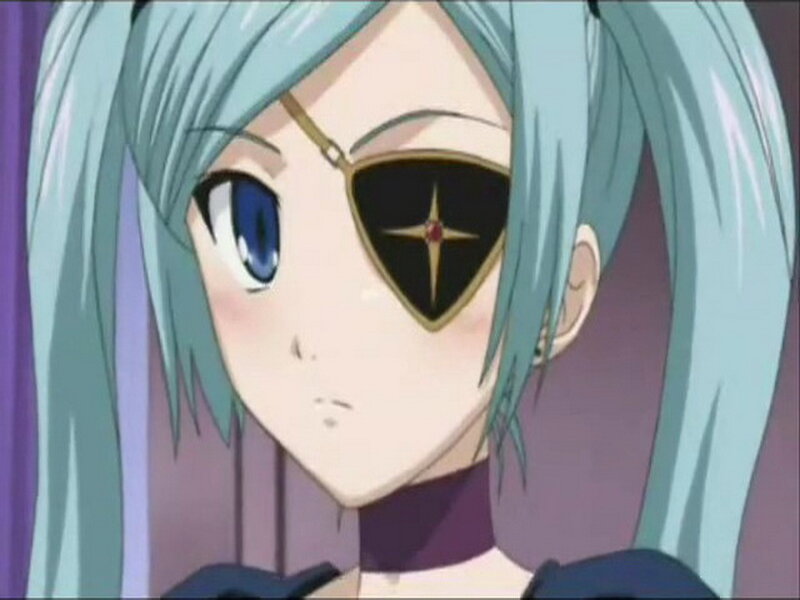 anime character with eye patch