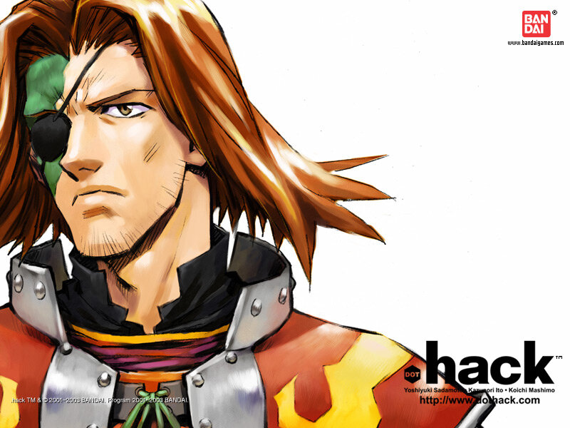 Anime character with eyepatch