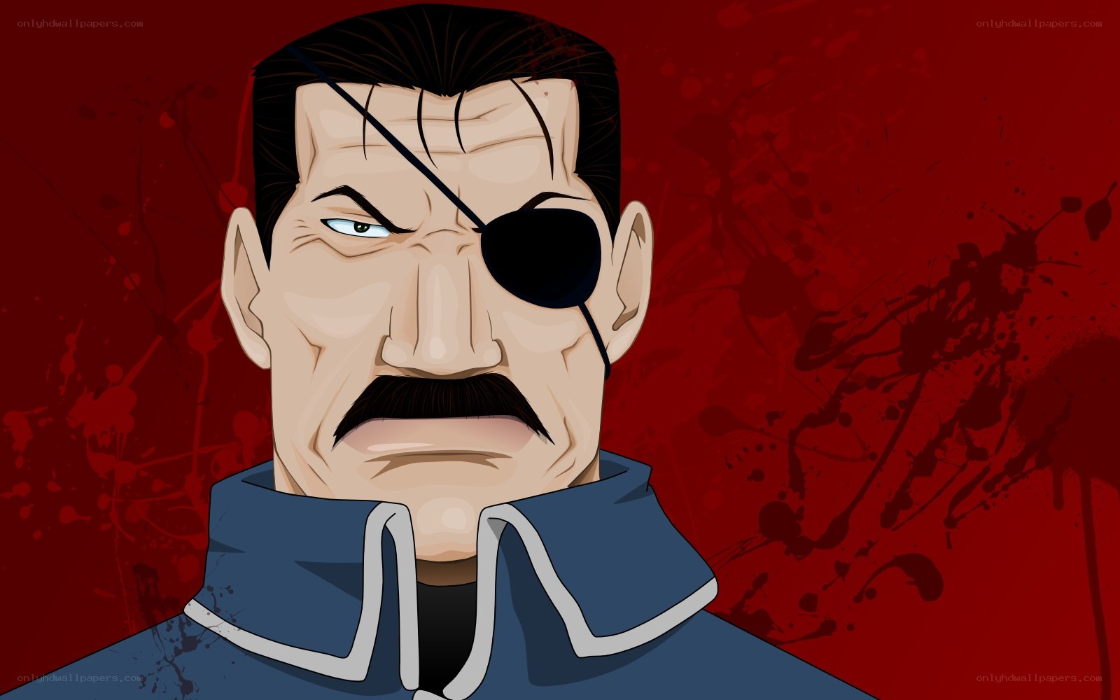 anime character with eyepatch