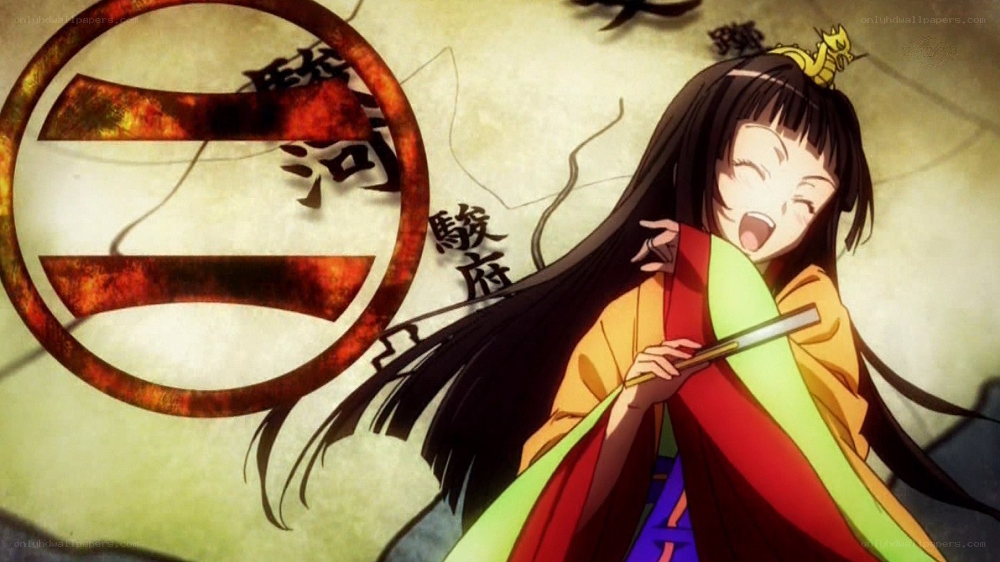 anime character with fan