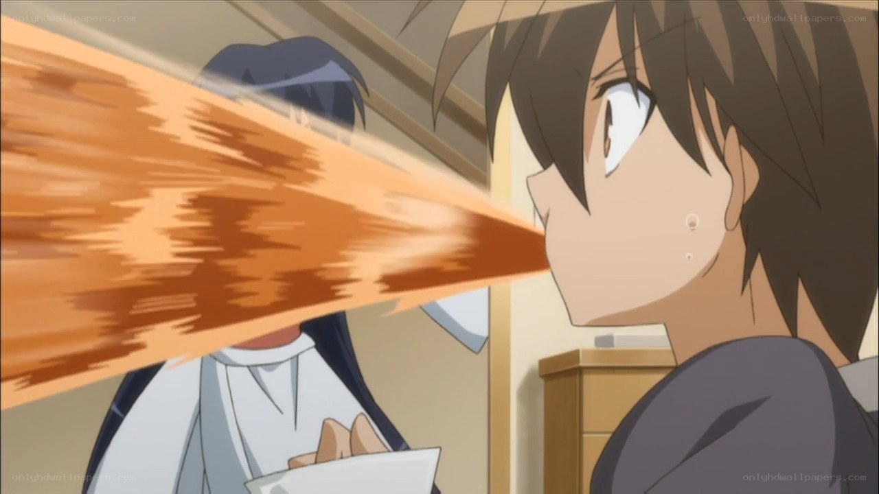 anime character with fire breath