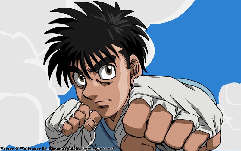 Anime Character with Fists