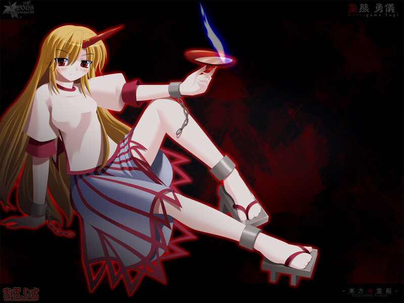 Anime character with flame