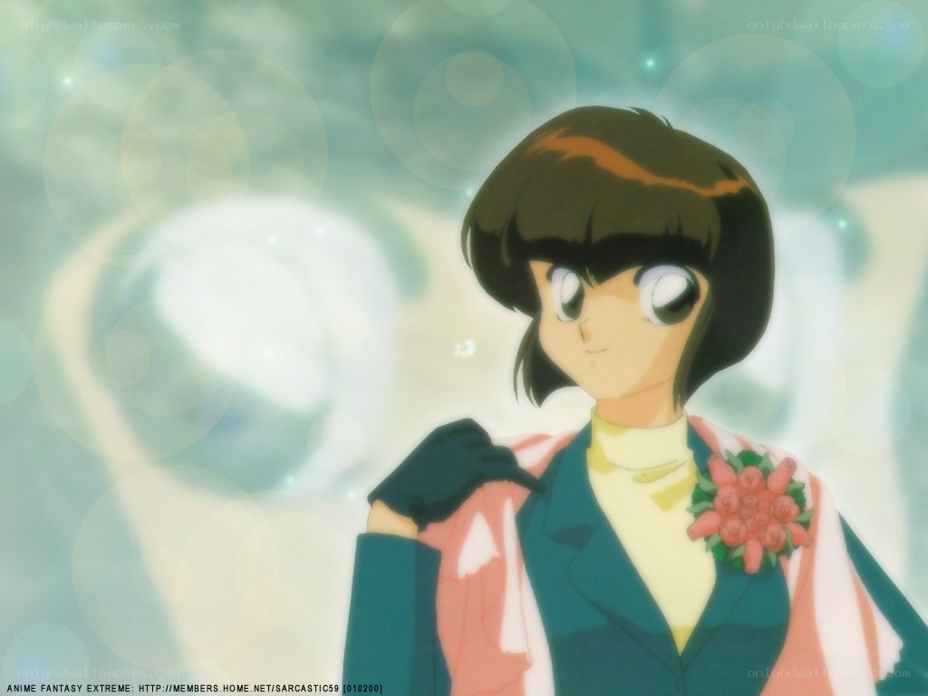 anime character with flower pin