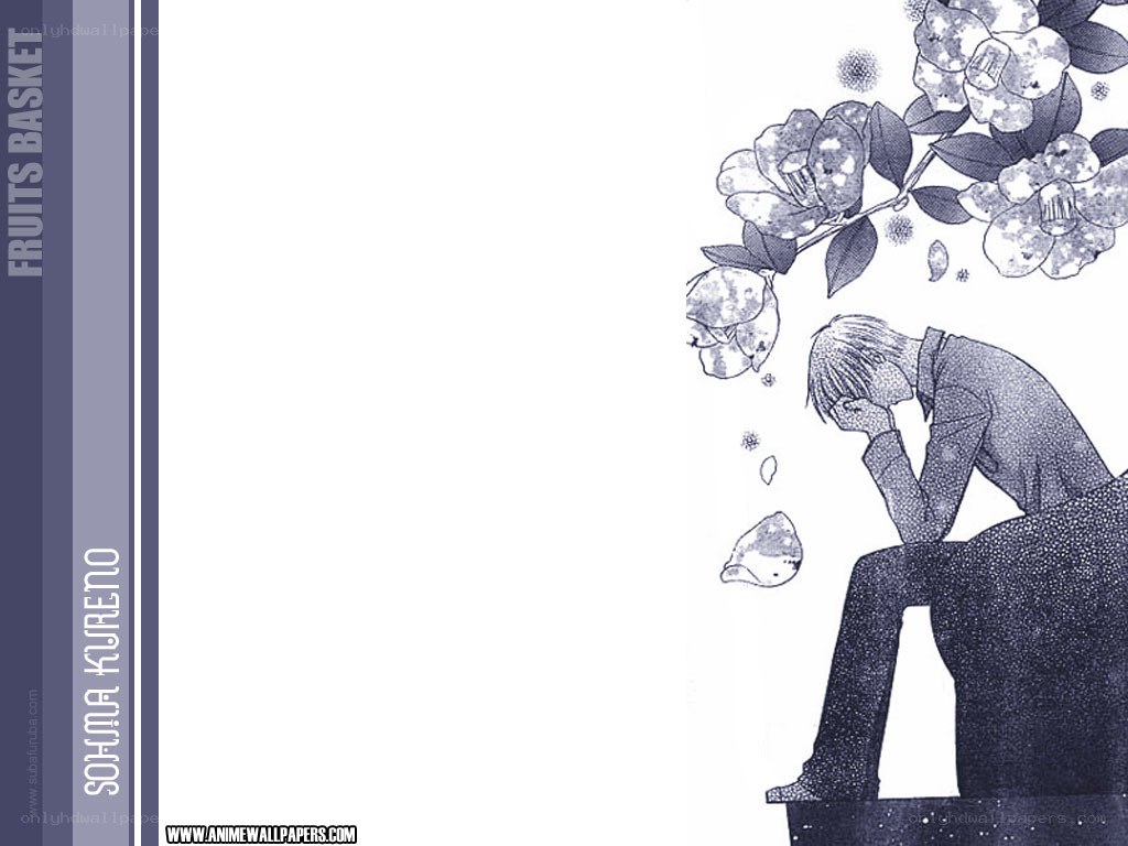 anime character with flowers