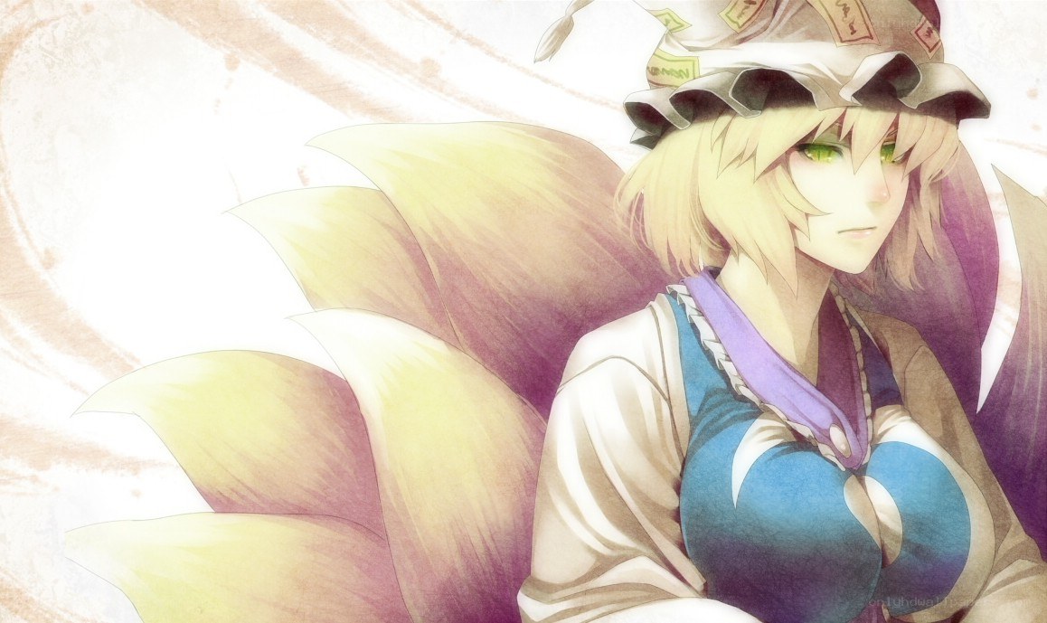 anime character with fox ears