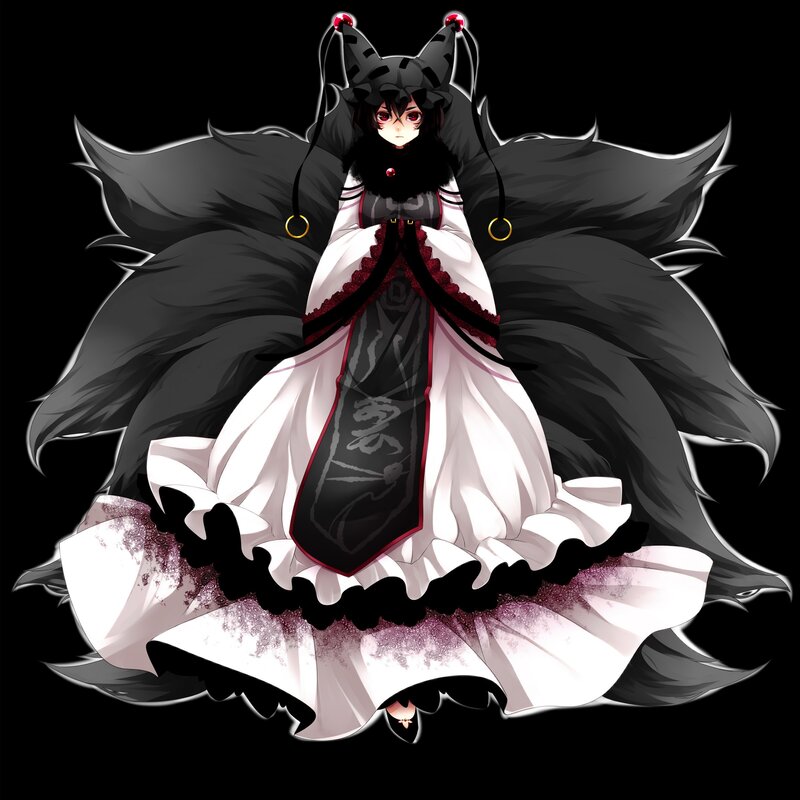 anime character with fox ears