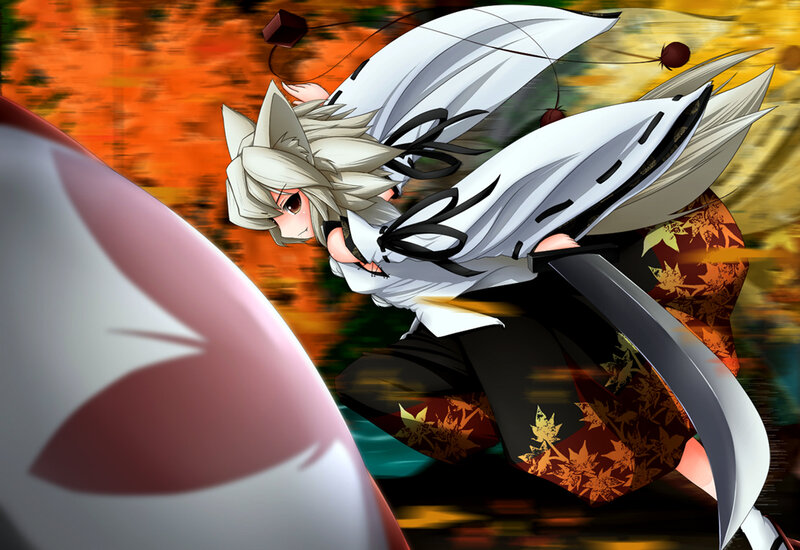 Anime Character with Fox Ears — Orange