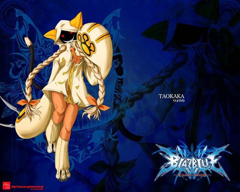 Anime Character with Fox Mask — Blue, Dramatic