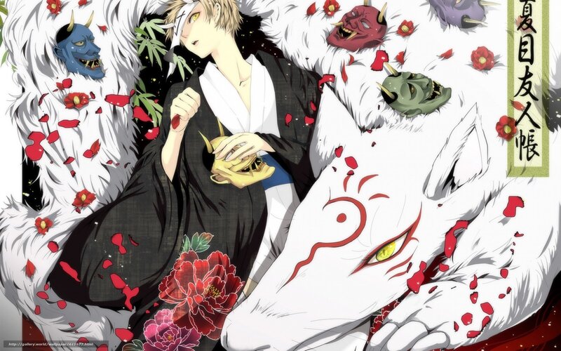 Anime character with fox spirit