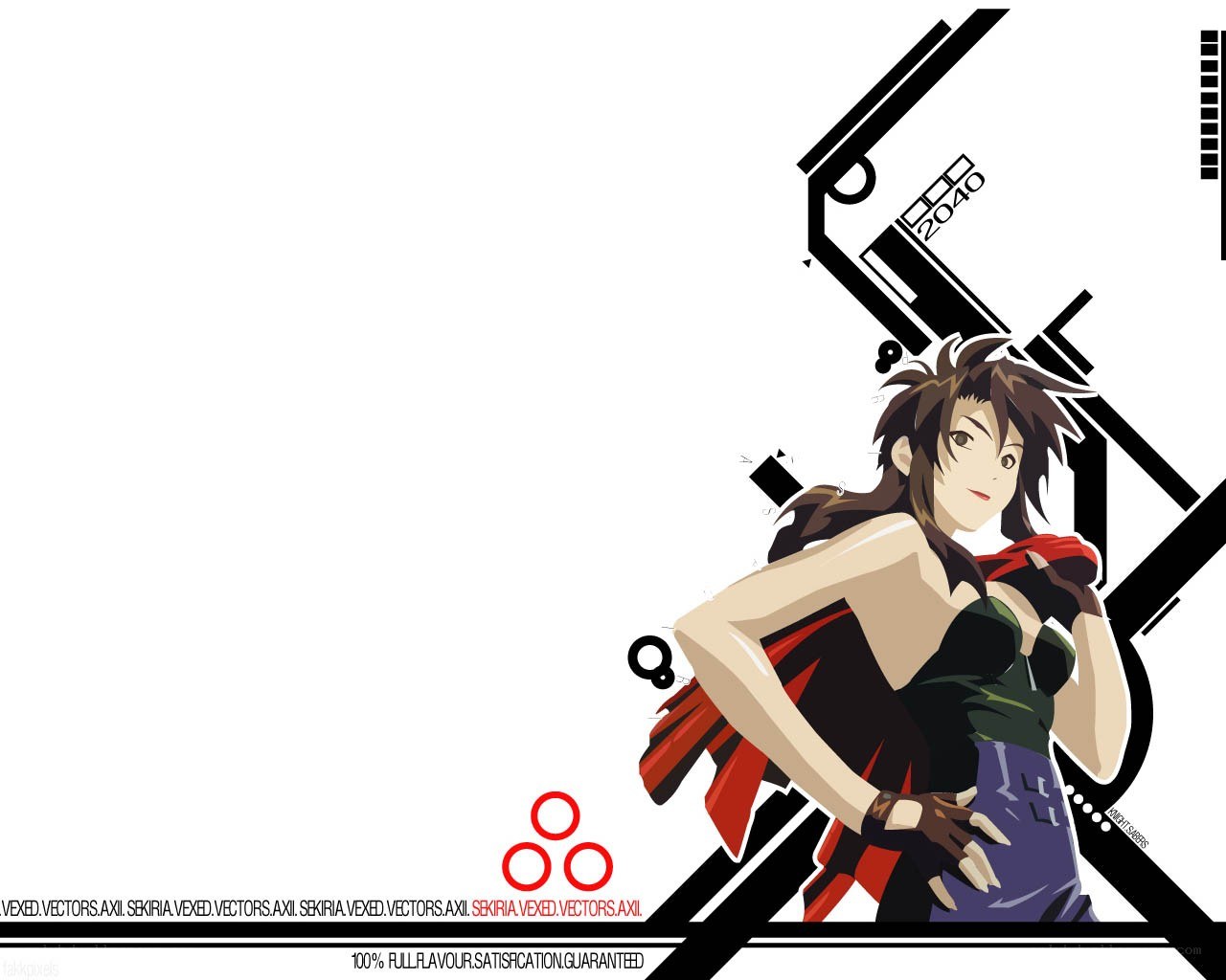 anime character with futuristic design