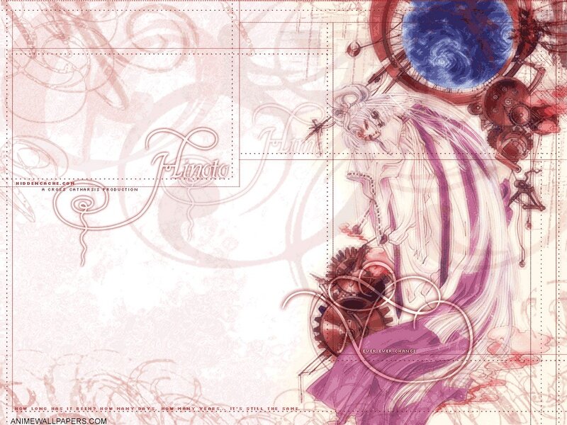 anime character with gears and clock