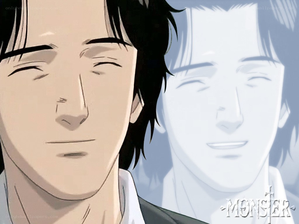 Anime character with ghostly reflection