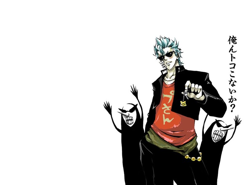Anime Character with Ghosts