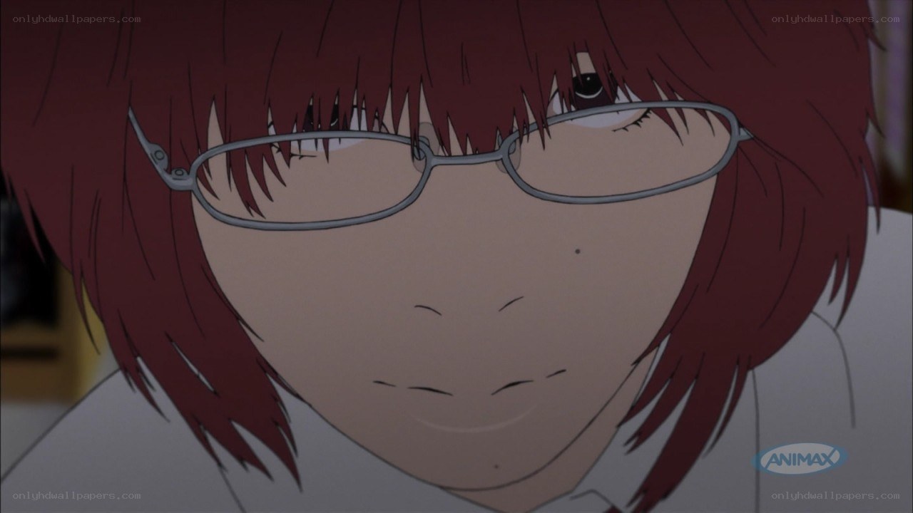 anime character with glasses