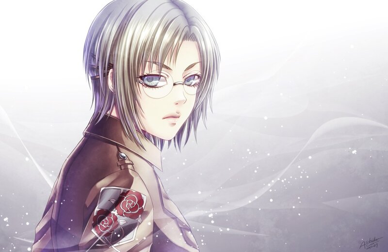anime character with glasses
