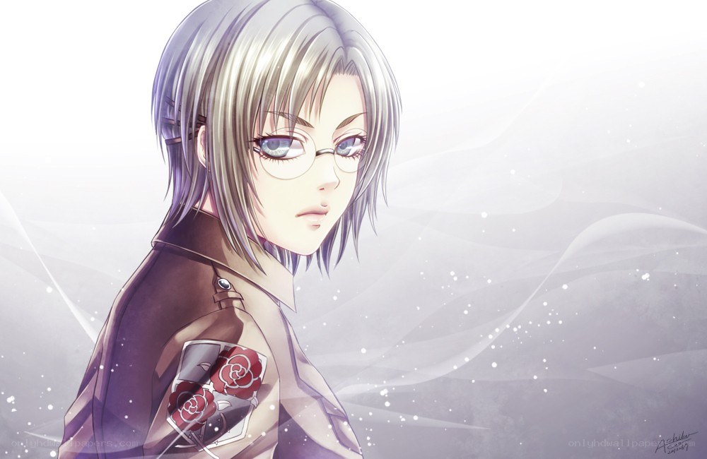 anime character with glasses