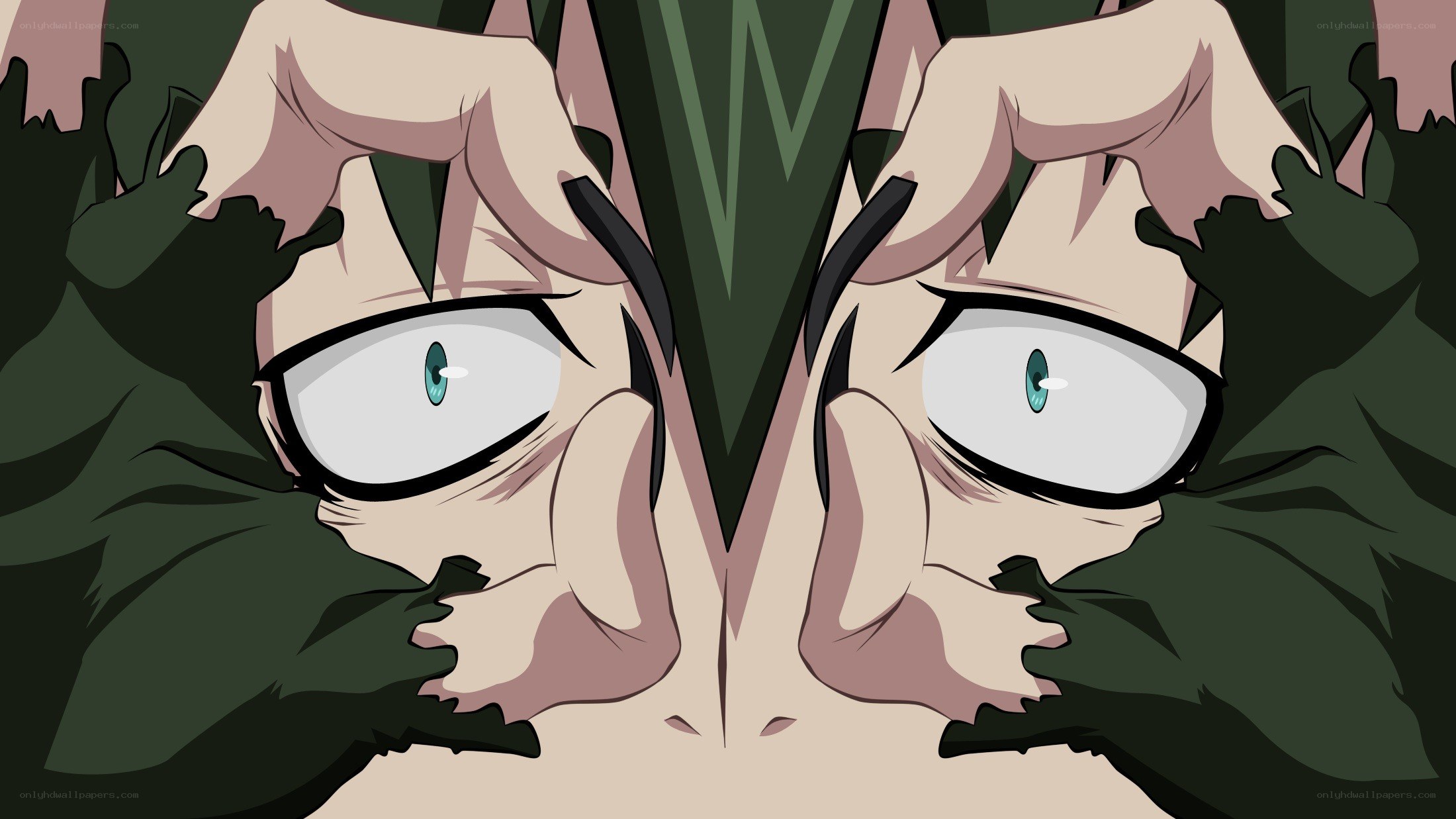 anime character with glasses