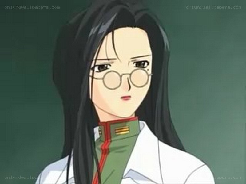 anime character with glasses