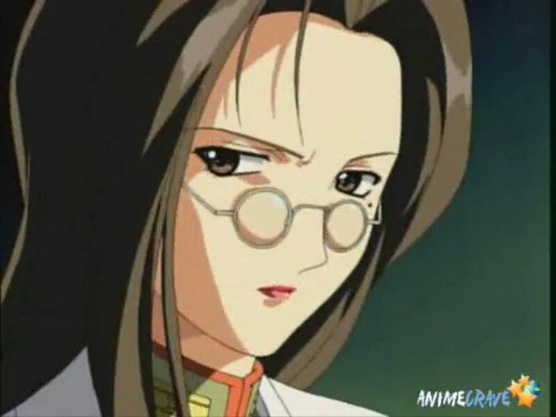 anime character with glasses