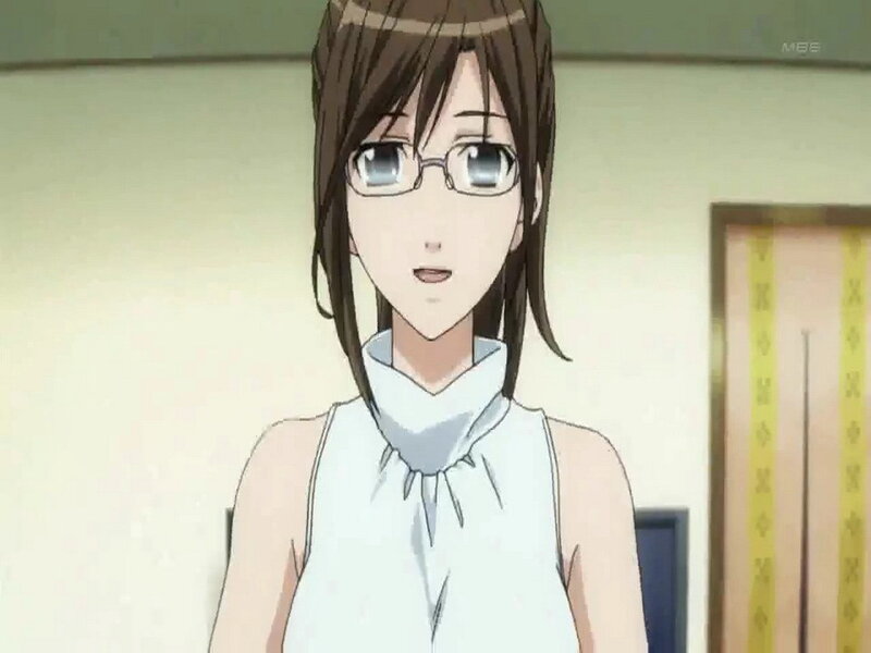 anime character with glasses