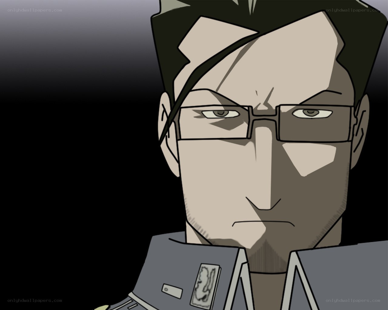 anime character with glasses