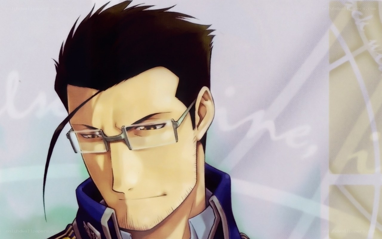 anime character with glasses