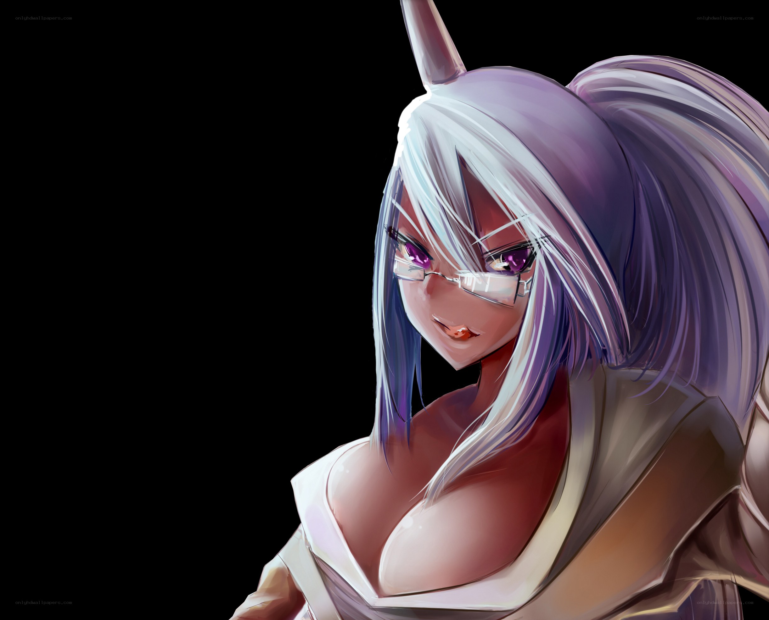 anime character with glasses