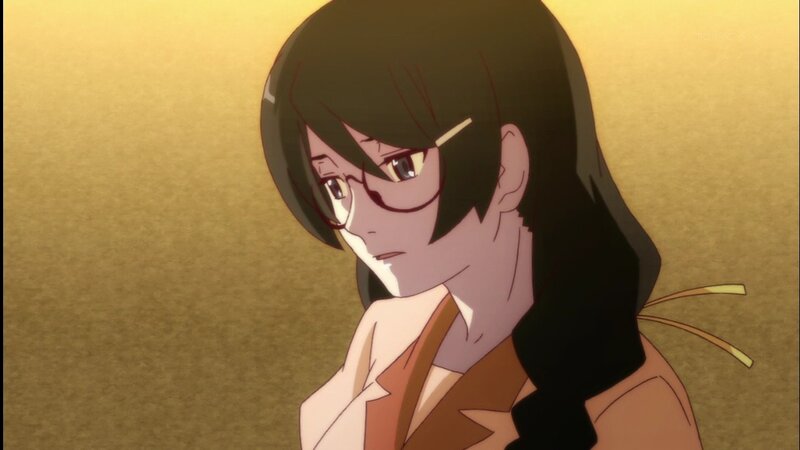 anime character with glasses