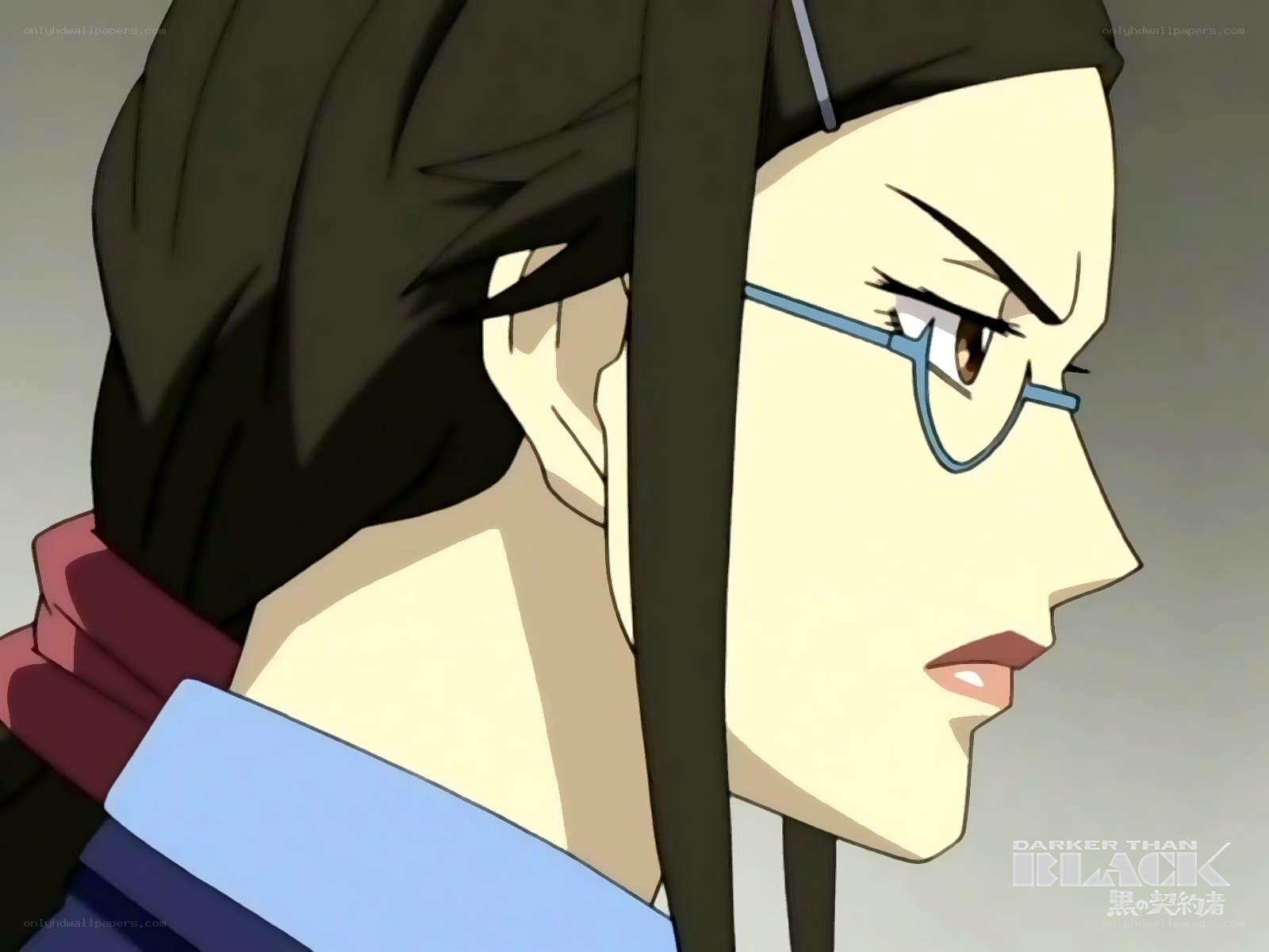 anime character with glasses