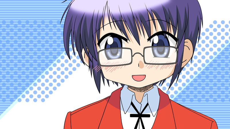 anime character with glasses
