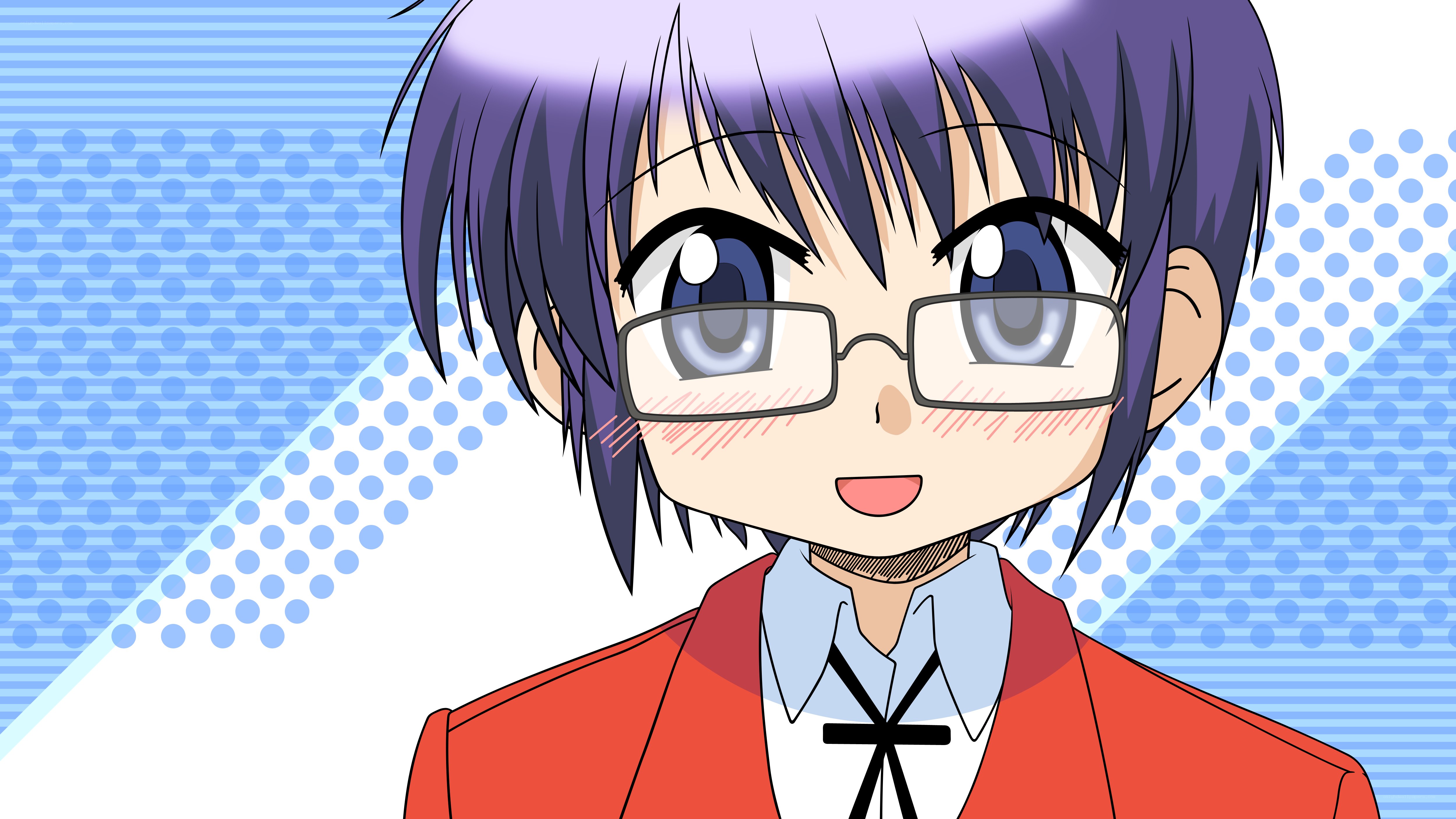 anime character with glasses