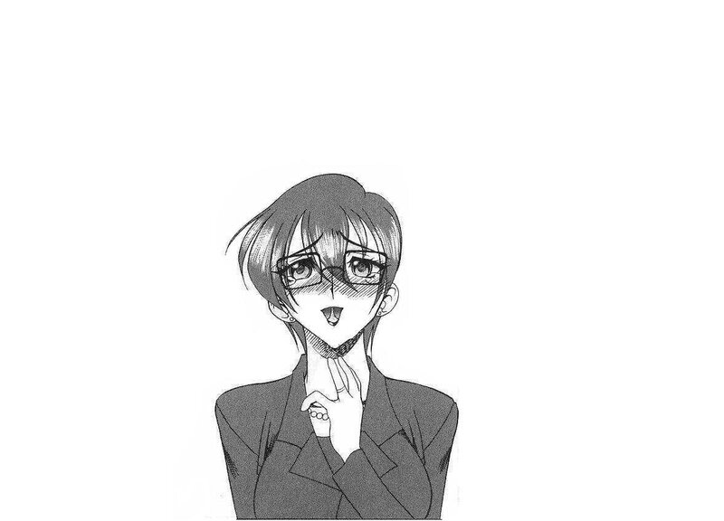 anime character with glasses