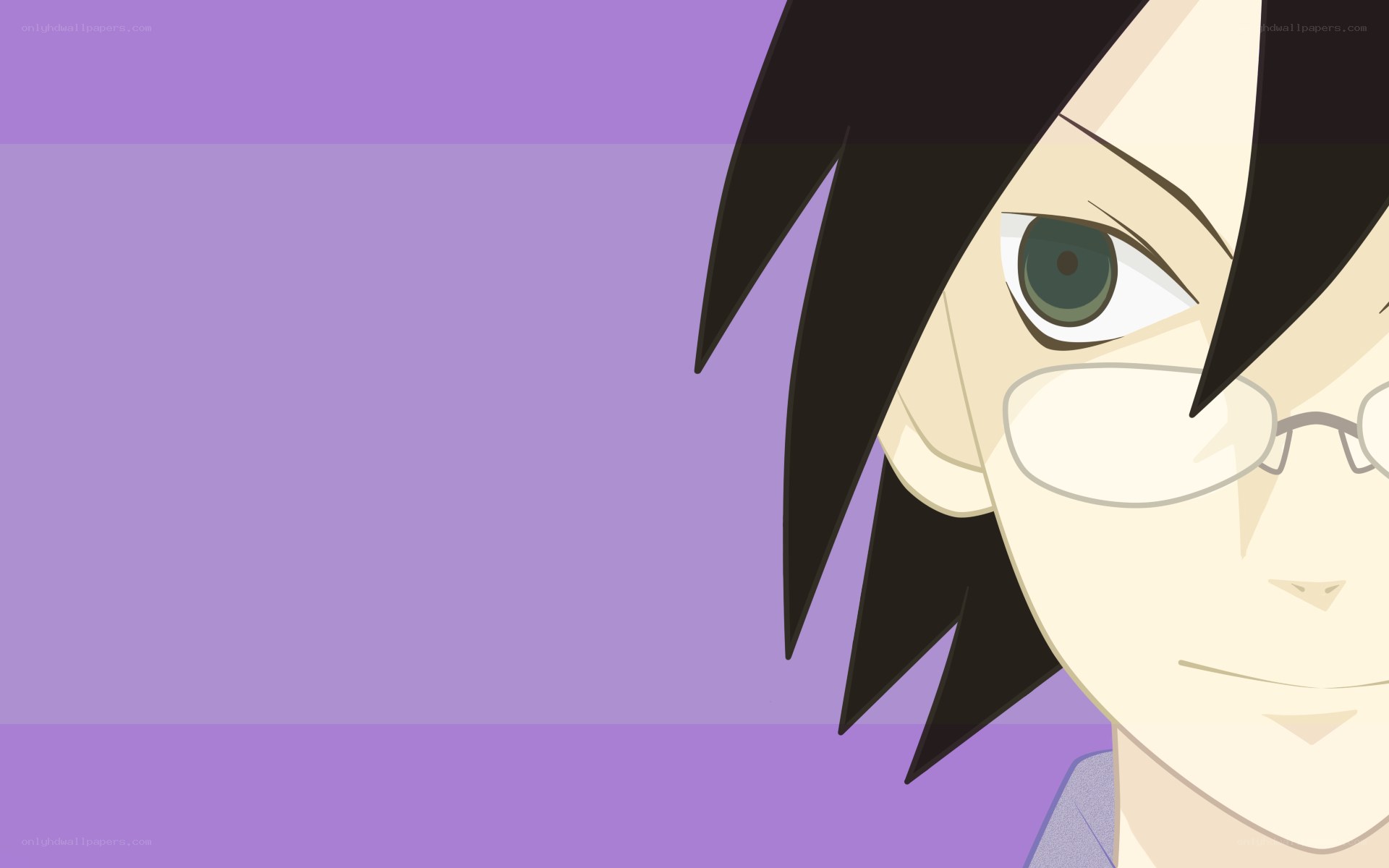 anime character with glasses