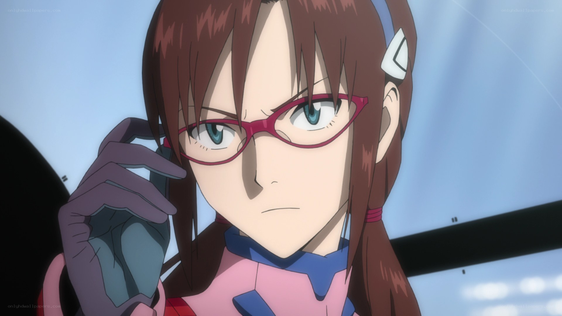 anime character with glasses