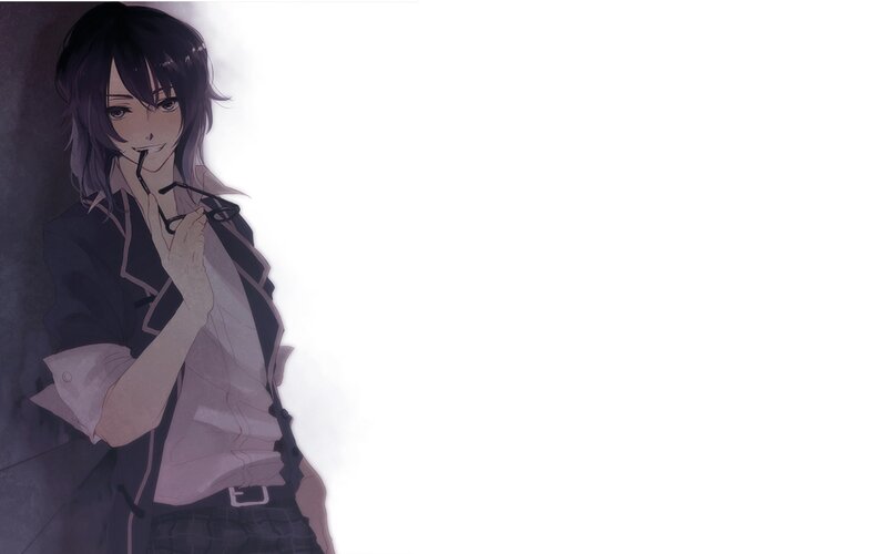 anime character with glasses