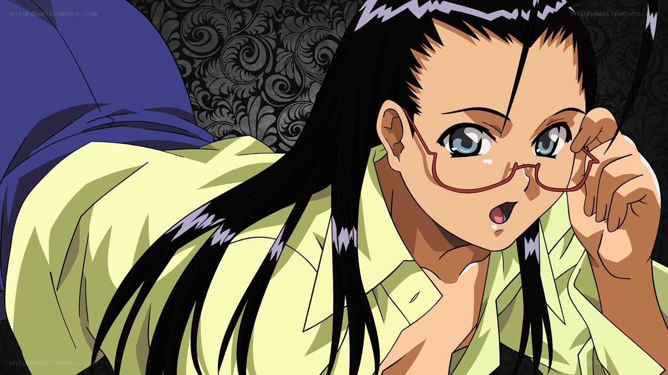 anime character with glasses