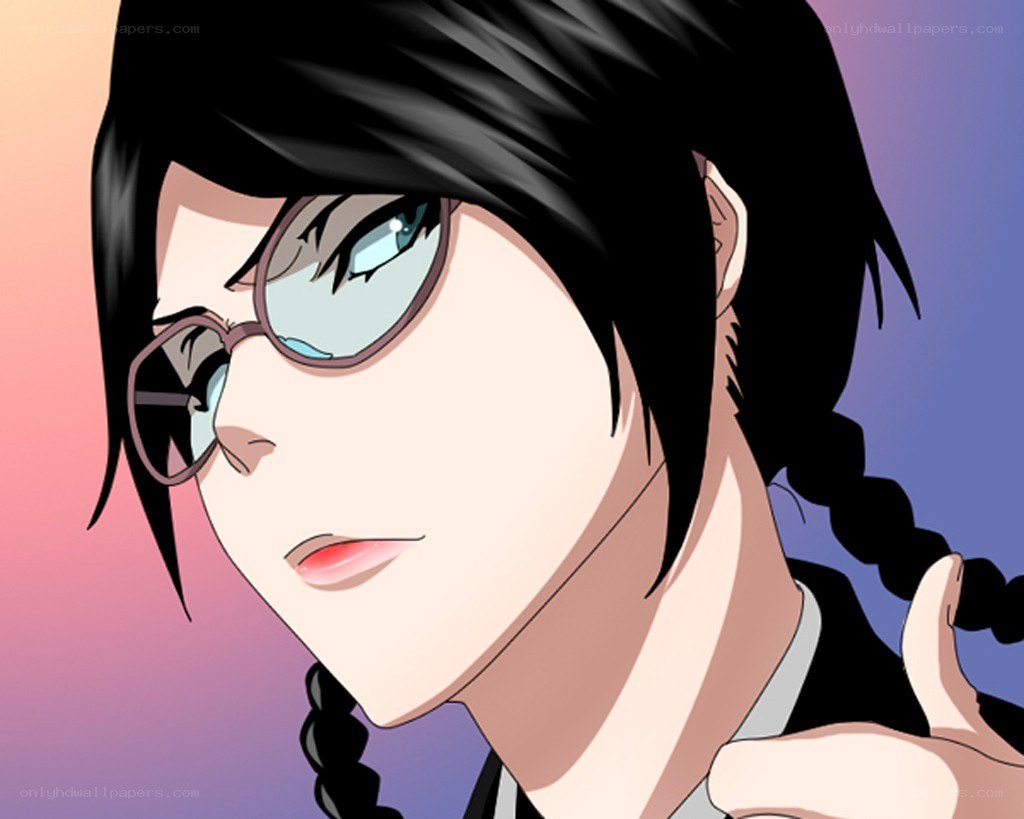 anime character with glasses
