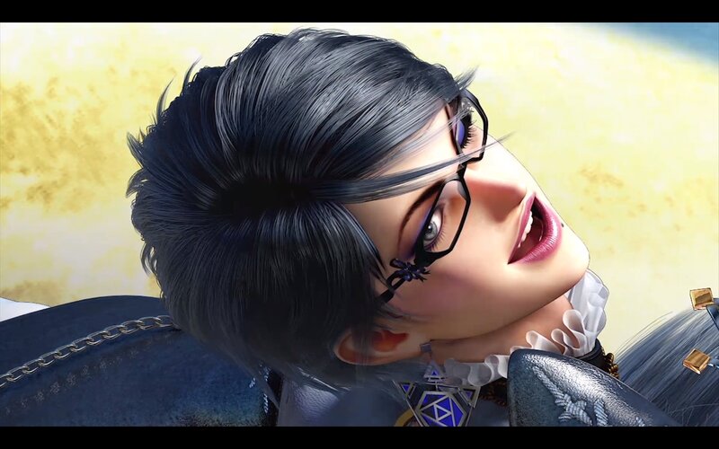 Anime Character with Glasses — Black, Dramatic, 3d Render