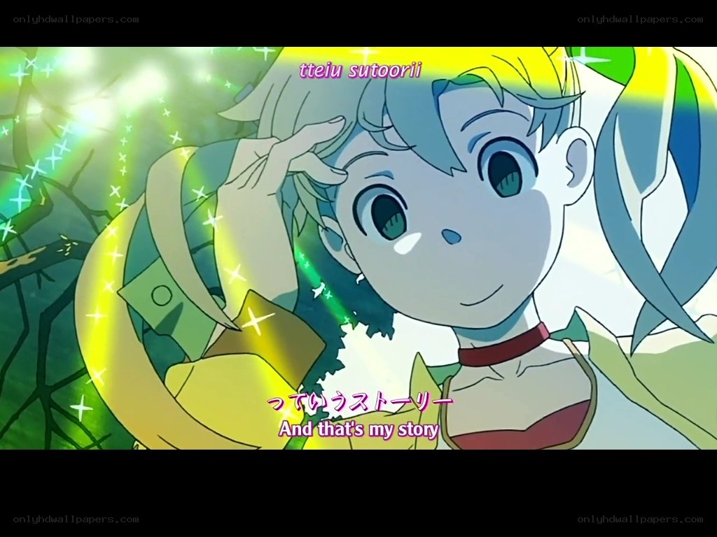 anime character with glowing aura