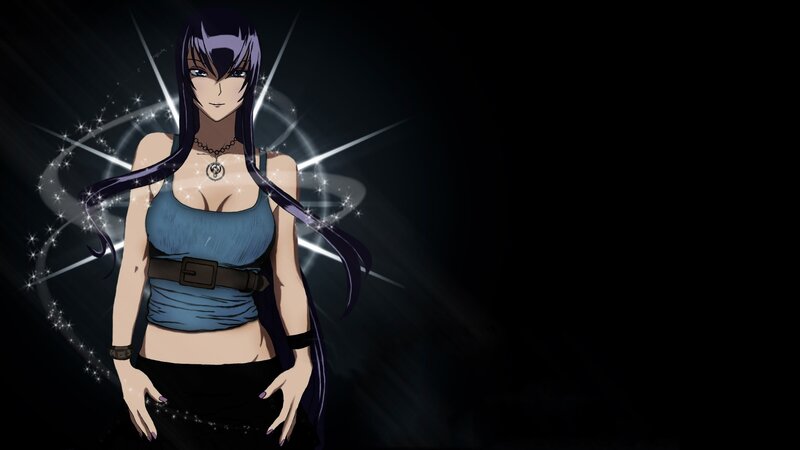 anime character with glowing aura