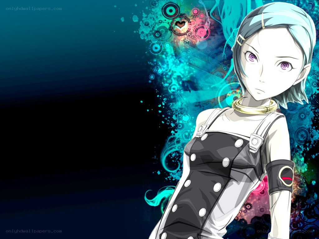 anime character with glowing effects