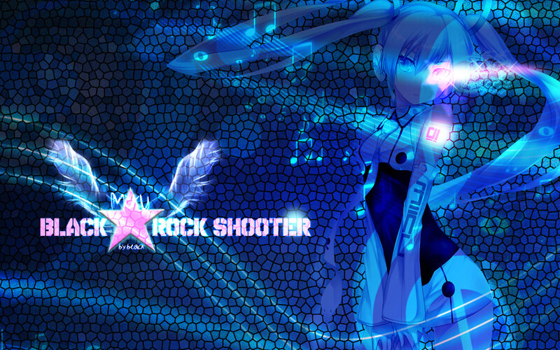 Anime character with glowing effects
