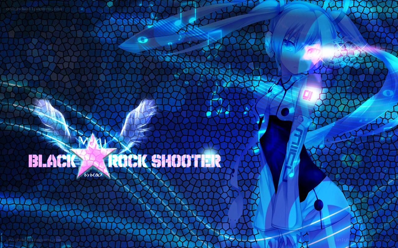 Anime character with glowing effects