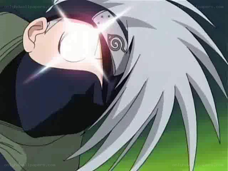 anime character with glowing eye