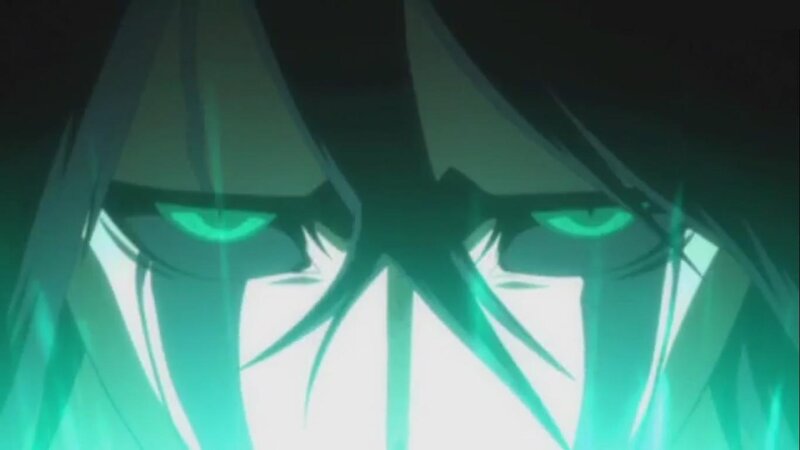 anime character with glowing eyes
