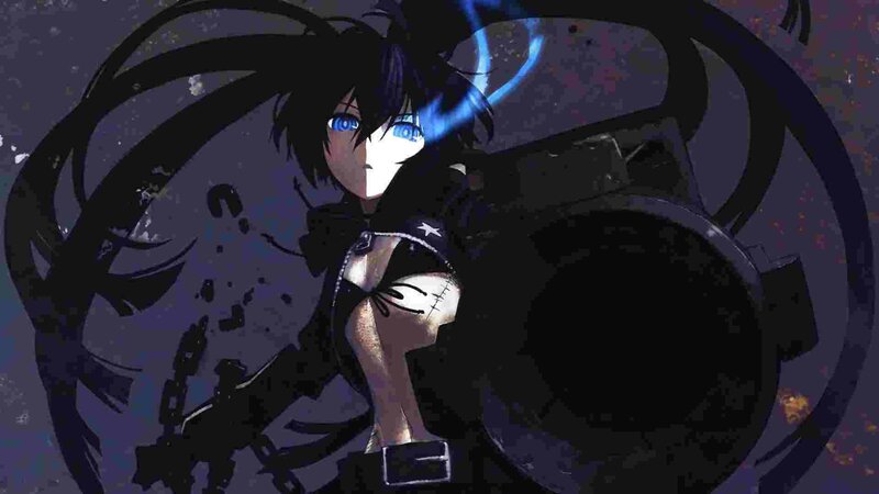 anime character with glowing eyes