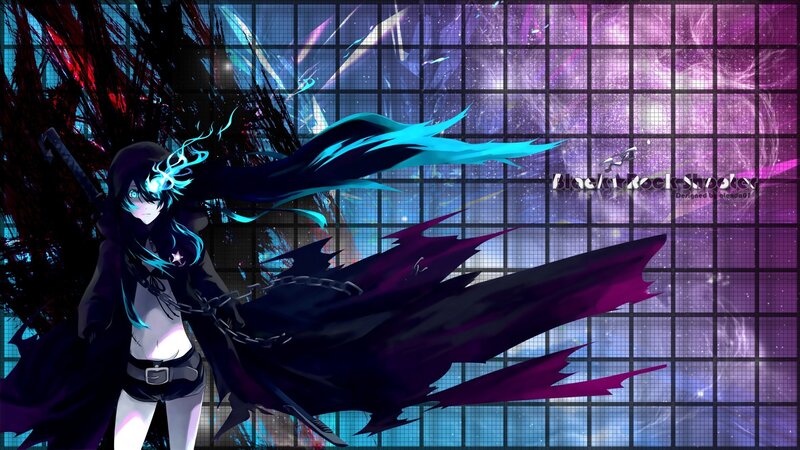 anime character with glowing eyes